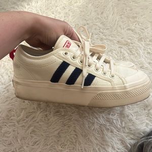Women's platform nizza adidas